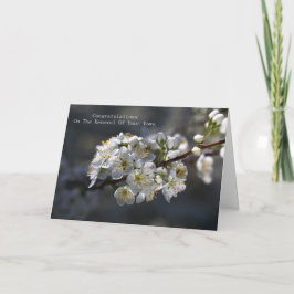 Gefeliciteerd met de hernieuwing van uw geloften kaart