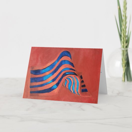 Gefeliciteerd met de Kaart "Acrylvlag" (Voorkant)