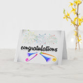 GEFELICITEERD MET DE KAART "ANY OCCASION" (Gele Bloem)