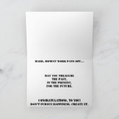 Gefeliciteerd met de Kaart "Material World" (Binnen)