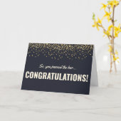 Gefeliciteerd met de Kaart voor nieuwe advocaat (Gele Bloem)