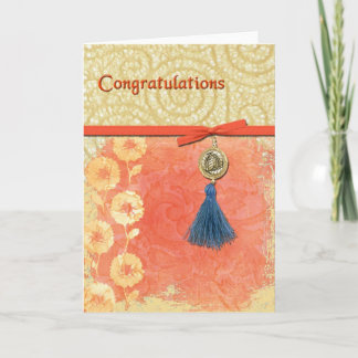 Gefeliciteerd met de kantwervel kaart