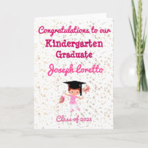 Gefeliciteerd met de kleuterschool afstudeerbaljur