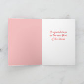 Gefeliciteerd met de komst van Baby Girl Diva Kaart (Binnen)