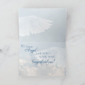 Gefeliciteerd met de komst van een nieuwe Angel Ka Kaart (Binnen)