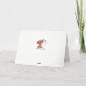 Gefeliciteerd met de komst van New Baby humor Kaart (Achterkant)