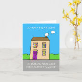 Gefeliciteerd met de laatste betaling voor de onde kaart (Gele Bloem)