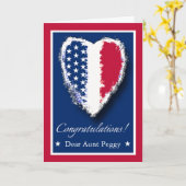 Gefeliciteerd met de militaire pensionering voor d kaart (Gele Bloem)