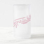 Gefeliciteerd met de Mok van Glass Beer (Center)