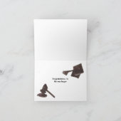 Gefeliciteerd met de nieuwe advocatenkaart kaart (Binnen)