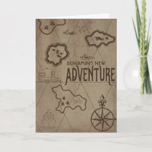 Gefeliciteerd met de nieuwe avontuurkaart voor pen kaart