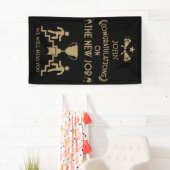 Gefeliciteerd Met De Nieuwe Baan Spandoek (Insitu)