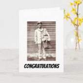 Gefeliciteerd met de nieuwe Baby Fun Foto Kaart (Gele Bloem)