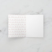 Gefeliciteerd met de nieuwe baby kaart (Binnen)