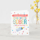 Gefeliciteerd met de nieuwe baby kaart (Gele Bloem)