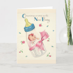 - Gefeliciteerd met de nieuwe baby, Kaart
