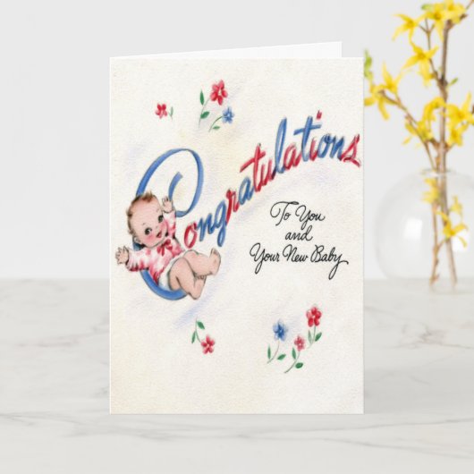 Gefeliciteerd met de nieuwe Kaart (Gele Bloem)