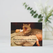 Gefeliciteerd met de nieuwe ouder briefkaart (Staand voorkant)