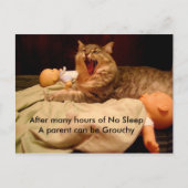 Gefeliciteerd met de nieuwe ouder briefkaart (Voorkant)