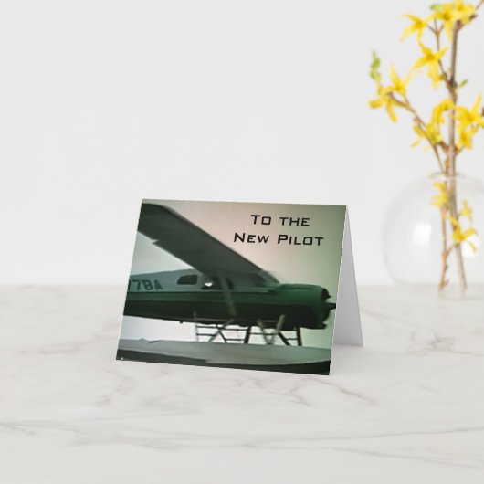 GEFELICITEERD MET DE "NIEUWE PILOOT" KAART (Gele Bloem)