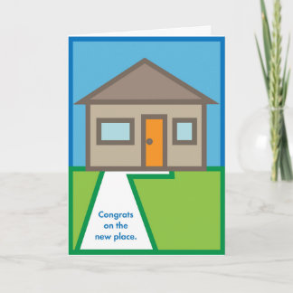 Gefeliciteerd met de nieuwe plek kaart