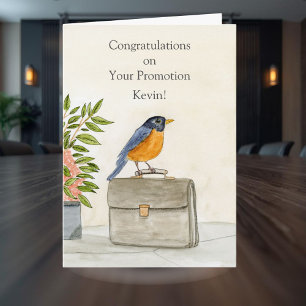 Gefeliciteerd met de nieuwe promotie Robin Kaart
