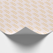 Gefeliciteerd met de nieuwe Weds - Elegant Blush Cadeaupapier (Hoek)