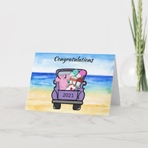 Gefeliciteerd met de Nursing Afstuderen Kaart