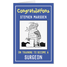 Gefeliciteerd met de opleiding tot chirurg