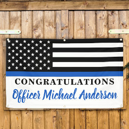 Gefeliciteerd met de Pensioenafstudeerpartij Spandoek