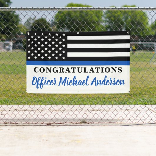 Gefeliciteerd met de Pensioenafstudeerpartij Spandoek (Insitu)