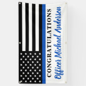 Gefeliciteerd met de Pensioenafstudeerpartij Spandoek (Verticaal)