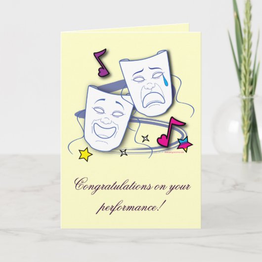 Gefeliciteerd met de prestaties van de Play Star: Kaart (Voorkant)