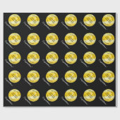 Gefeliciteerd met de prijs voor een gouden medaill cadeaupapier (Vlak)