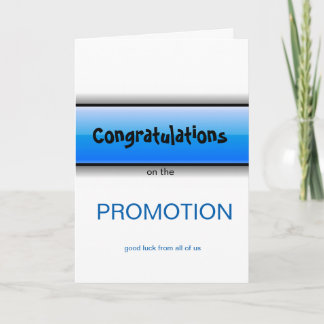 Gefeliciteerd met de promotie en succes van iedere kaart