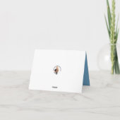 Gefeliciteerd met de promotie van Kantoor Cupcakes Feestdagen Kaart (Achterkant)