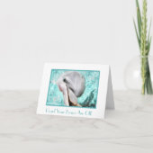 Gefeliciteerd met de race om dolfijn kaart (Voorkant)