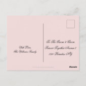 Gefeliciteerd met de regenboogvlag van het homoste briefkaart (Achterkant)