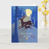 Gefeliciteerd met de reünie met de geboorte van de kaart (Gele Bloem)