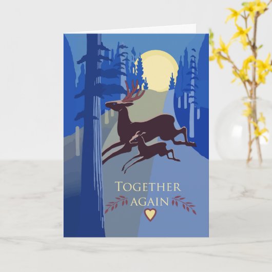 Gefeliciteerd met de reünie met de geboorte van de kaart (Gele Bloem)