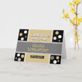 Gefeliciteerd met de schoolkaartje van het college kaart (Gele Bloem)