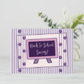 Gefeliciteerd met de terugkeer naar school Flat Ka (Staand voorkant)