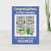 Gefeliciteerd met de training als Paramedische kaa Kaart (Voorkant)