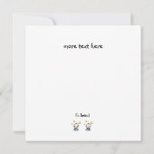 Gefeliciteerd met de tweeling jongens, met namen,  kaart (Achterkant)