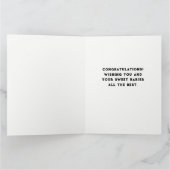 Gefeliciteerd met de tweeling kaart (Binnen)