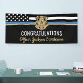 Gefeliciteerd met de uitdiensttreding van de polit spandoek (Beurs)