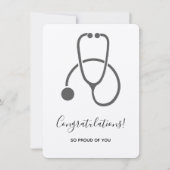 Gefeliciteerd met de uitnodiging voor stijlvolle g (Voorkant)