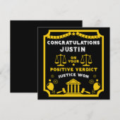 Gefeliciteerd met de uitspraak van het Hof (Voorkant / Achterkant)