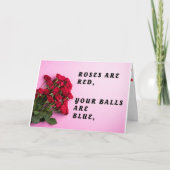 Gefeliciteerd met de vasectomie dag! bedankkaart (Voorkant)