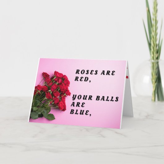 Gefeliciteerd met de vasectomie dag! bedankkaart (Voorkant)